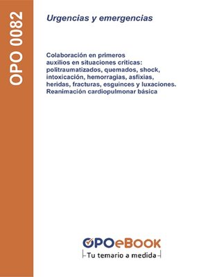 cover image of Urgencias y emergencias